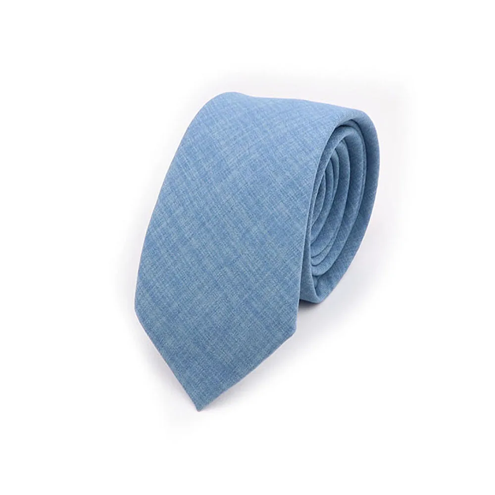 Corbatas de algodón hechas a mano de Color sólido, corbata para hombre, cuello estrecho a rayas, corbata informal delgada rosa verde salvia, accesorios para traje de boda, regalo