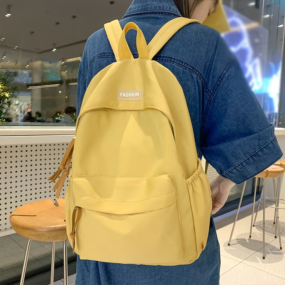 Sacs à dos simples pour étudiants, lycéens, lycéens, sacs à dos décontractés, sacs à dos