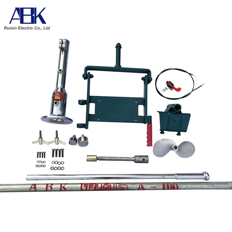 Long Tail Boat Propeller 15hp 4 Stroke Marine Gasoline Outboard Motor 15 Hp Boat Engine