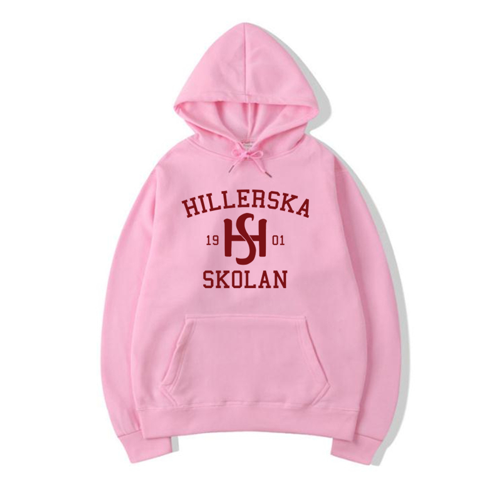 Young Royals Hillerska Skolan Hoodie Hillerska Skolan Unisex Kapuzenpullover Grafik Hoodies Langarm Pullover TV Show Tops