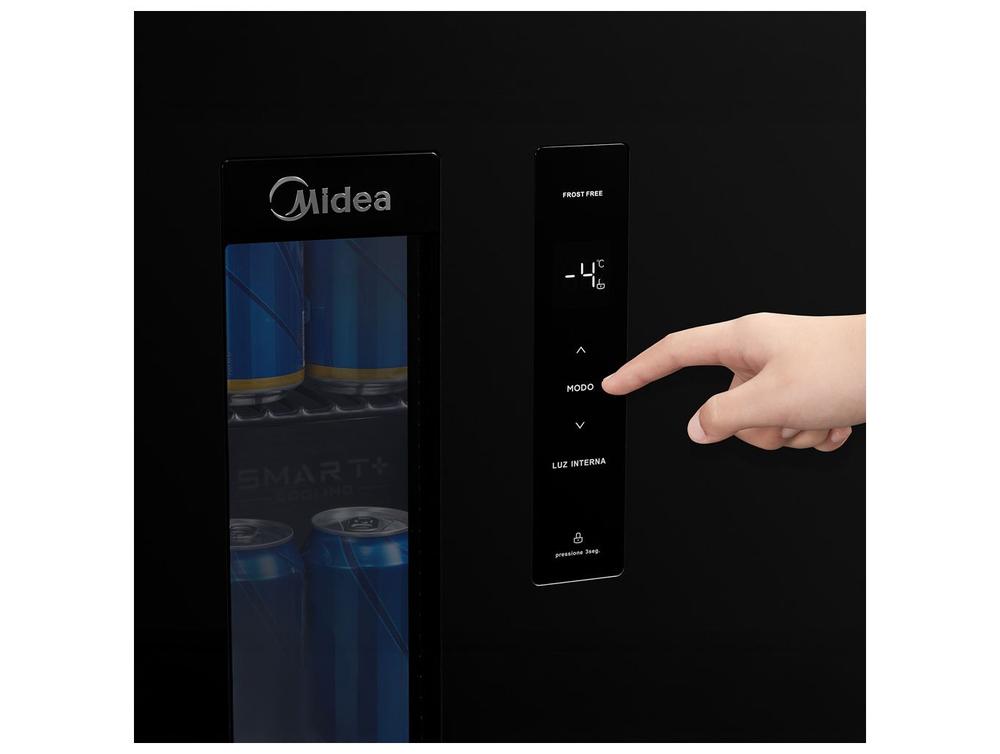 Cervejeira Midea MDRX150FGGDX01 Vertical Preta 82L Frost Free - 110V