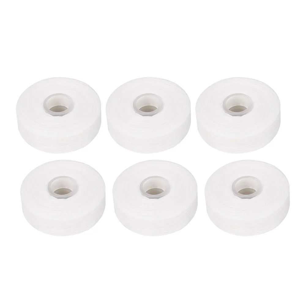 AZDENT 20Rolls Dental Flosser Built-in Spool Wax Mint Flavored Europe Replacement Flat Wire Dental Floss 50M/Roll