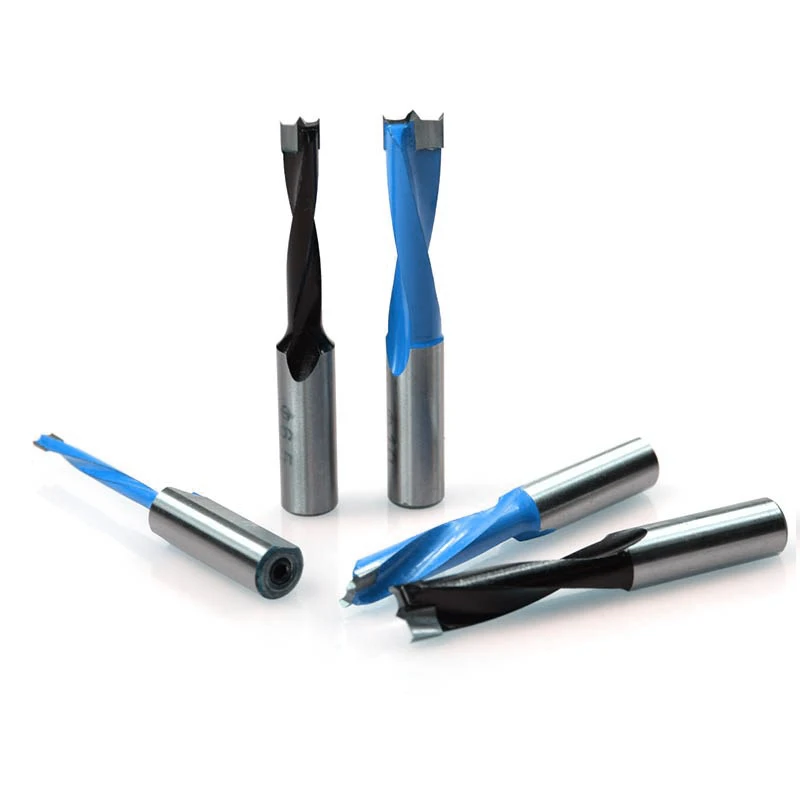 XCAN 1 4-10Mm Trái/Phải Quay Gỗ Forstner Khoan Router Bit Hàng Khoan 2 sáo Gỗ Lỗ Cắt Router Mũi
