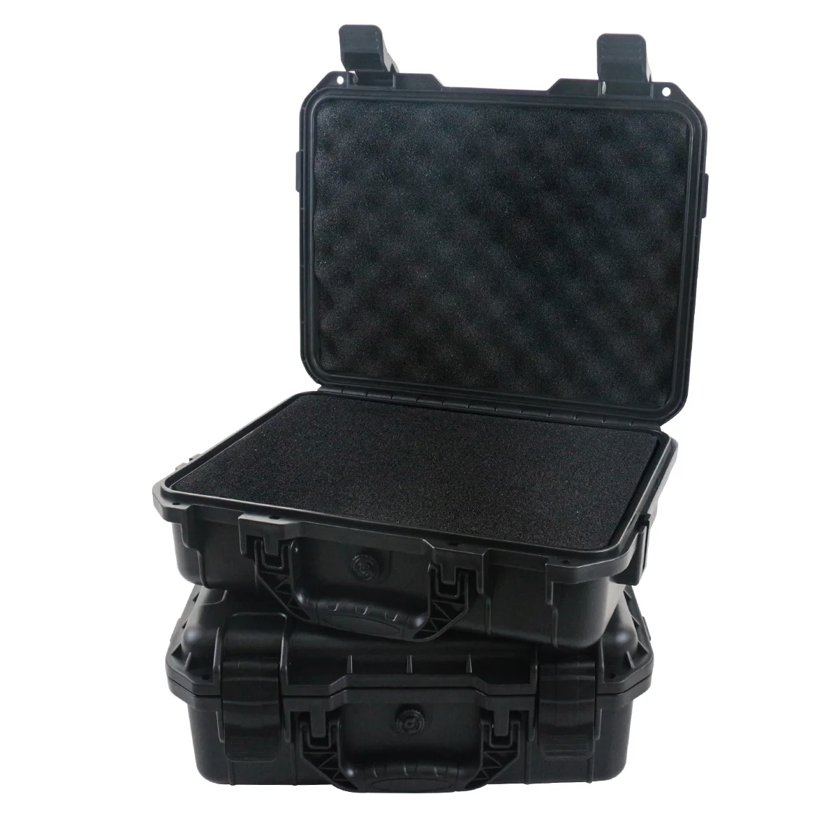 Caja de herramientas de seguridad protectora de plástico portátil, caja de instrumentos de precisión anticaída impermeable, caja de herramientas de esponja a prueba de golpes, 1 ud.