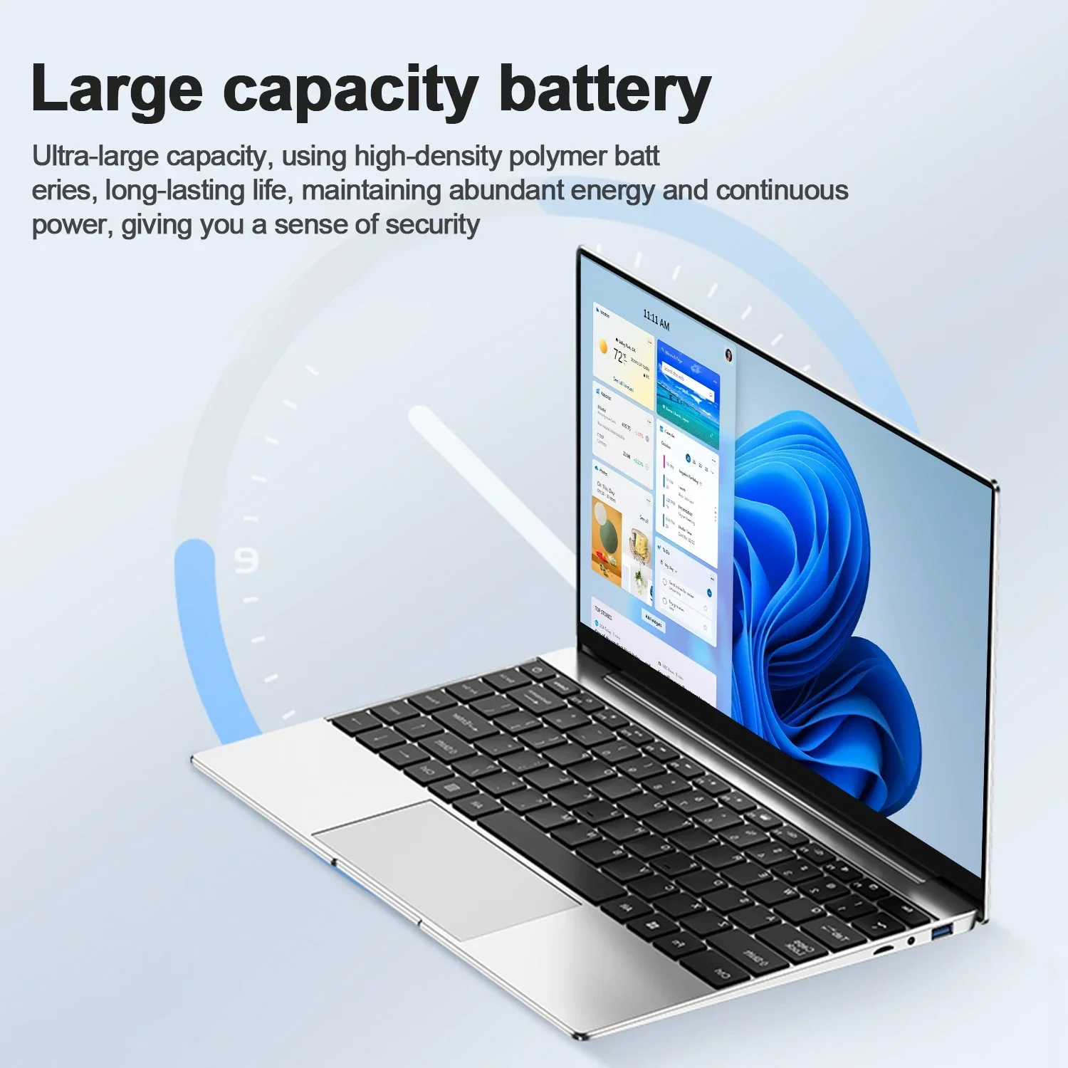 14.1 "Ultra Sottile Del Computer Portatile Intel N3700 16GB di RAM 2TB SSD Notebook Gamer 1920*1080 Display Ufficio Studio Computer PC Windows 11 Pro