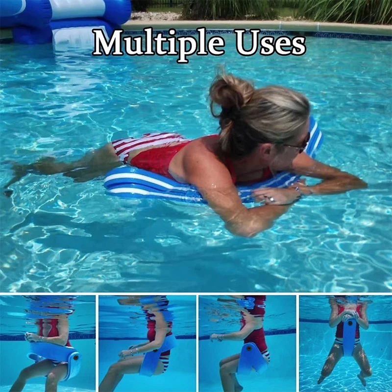 3In1 Floating Comfort Chair For Children Adult Designed For Summer Swimming Foldable Non Inflatable Foam Floating Lounger Chair