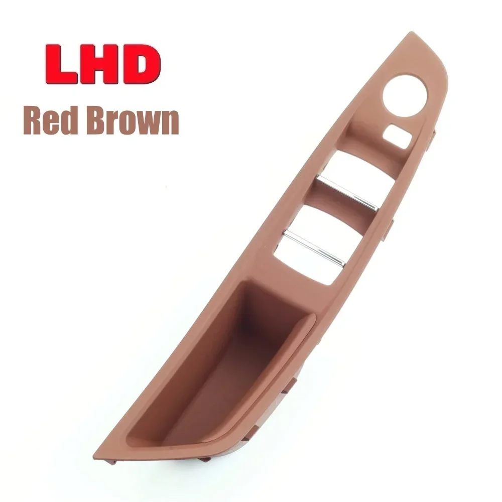 For Bmw 5 Series F10 F11 F18 Door Inner Handle Left Front Door Interior Door Panel Driver'S Seat Button Switch Frame Storage