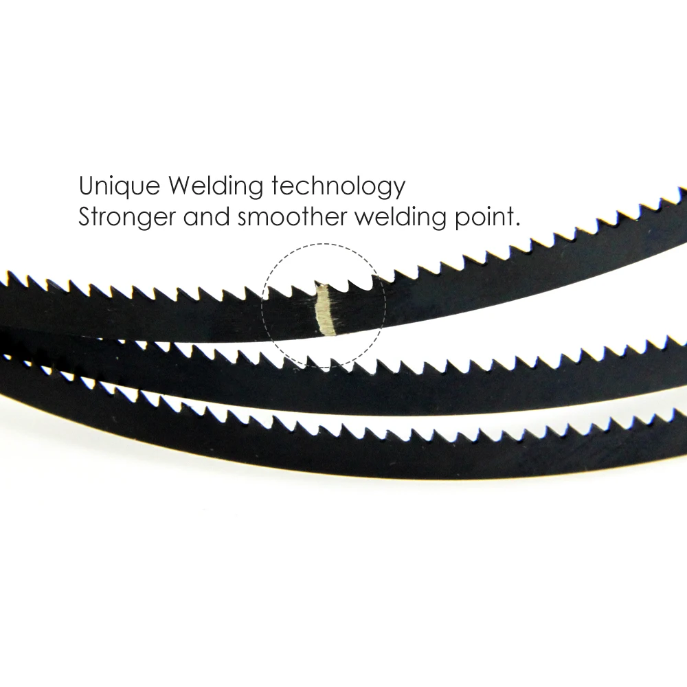 TASP 2pcs 1065 x 5 x 0.35 mm Band Saw Blades for Proxxon Micro Bandsaw MBS/E Bandsaw - TPI 14/24