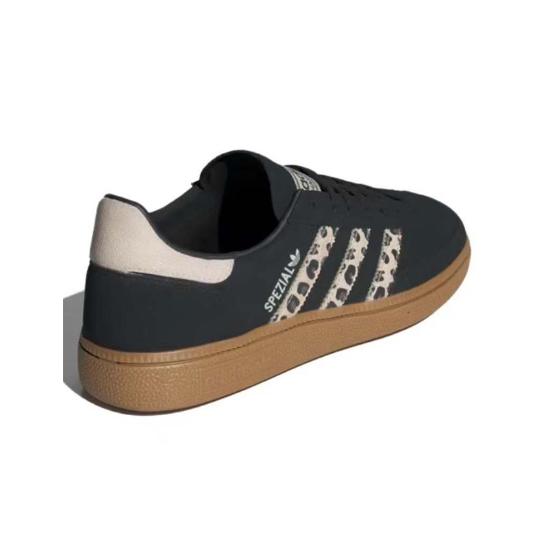 Adidas Origins Handball1 Spezial ใส่สบาย อเนกประสงค์ กันลื่น ทนต่อการสึกหรอ Low cut Women's Black Brown