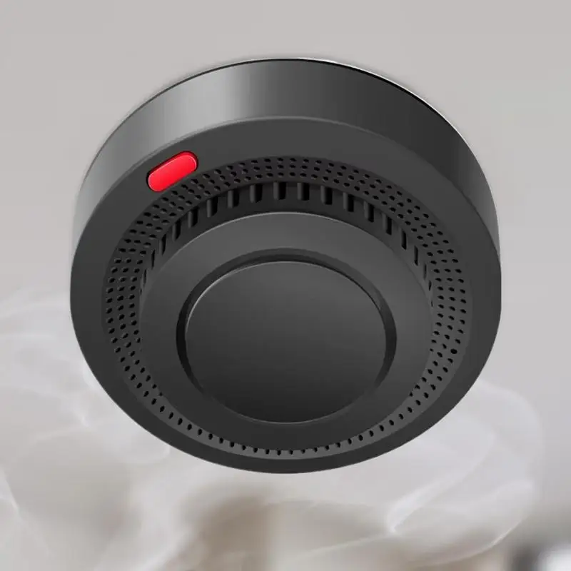For Tuya WiFi Fire Alarm Smart Wireless Fire Alarm Detector Air Quality Monitor With Voice Alerts Real-Time App Notifications