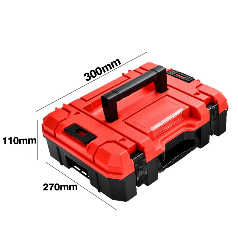 Plastic Stacked Tool box Large Suitcase Multifunctional Hardware Tool Storage Box Portable Tools Organizer Box Hard Case Toolbox