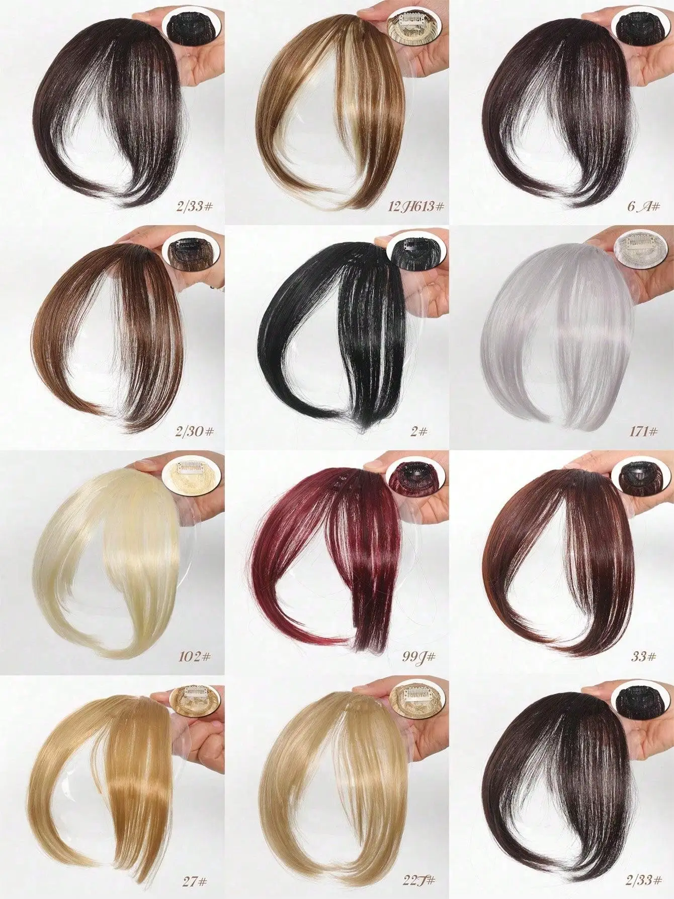 Synthetische Fake Air Bangs Natürliche Stirn Fake Fringe Haar Bang Perücke Kurze Unsichtbare Clip In Haar Extensions Haarteile Für Frauen