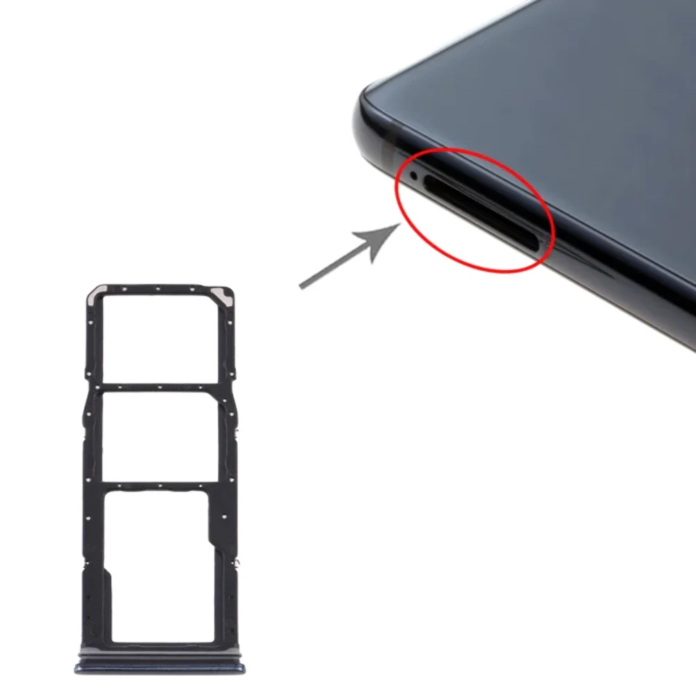 サムスンギャラクシーa144ga146u用SIMカードトレイ、新しいSIMチップ、マイクロSDスロットアダプター、a14 5g a146 a146u用