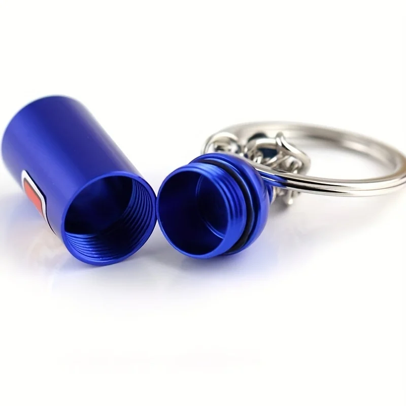 Ajrc 1/10 Simulatie Klimmen Auto Universele Decoratieve Onderdelen Nos Metalen Simulatie Stikstoffles Met Vaste Ketting