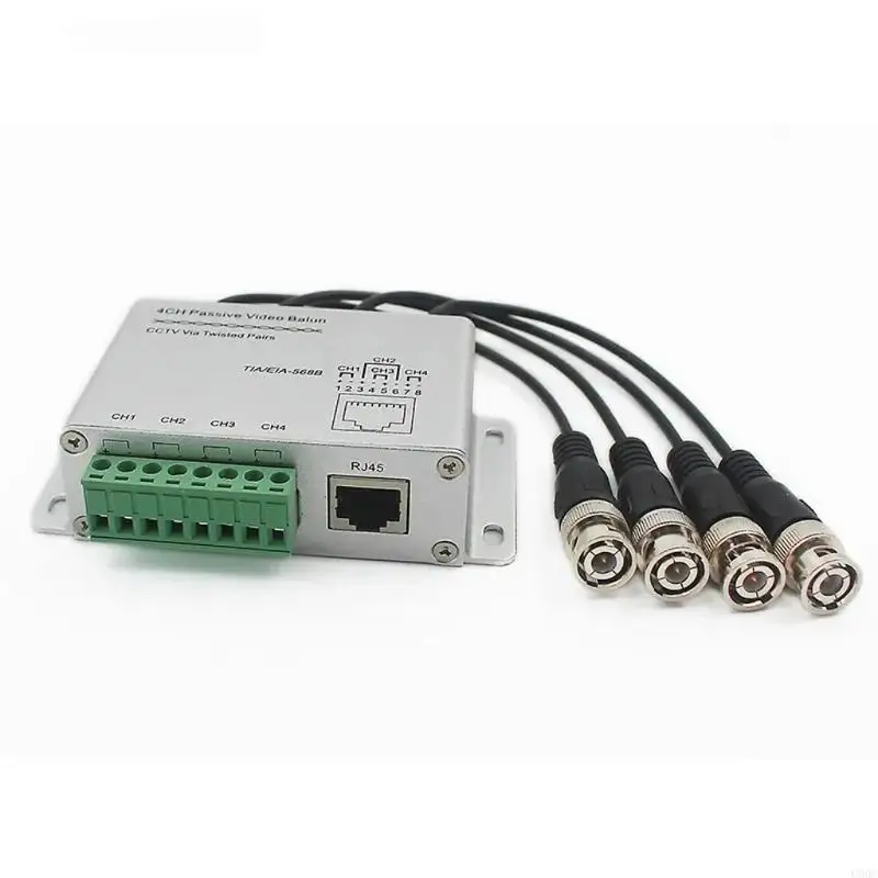 C90C Coaxials Video Transmitters 4ch AHD CVI TVI untuk Sistem Kamera Keamanan