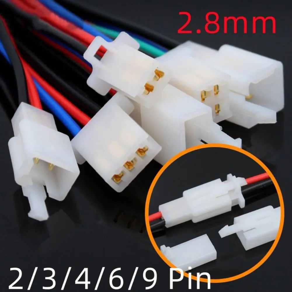 Fio elétrico Conector Terminal Cabo, Linha de Conexão Rápida Docking, Motocicleta, Ebike, Automotivo, Masculino, Feminino, Fio de carro