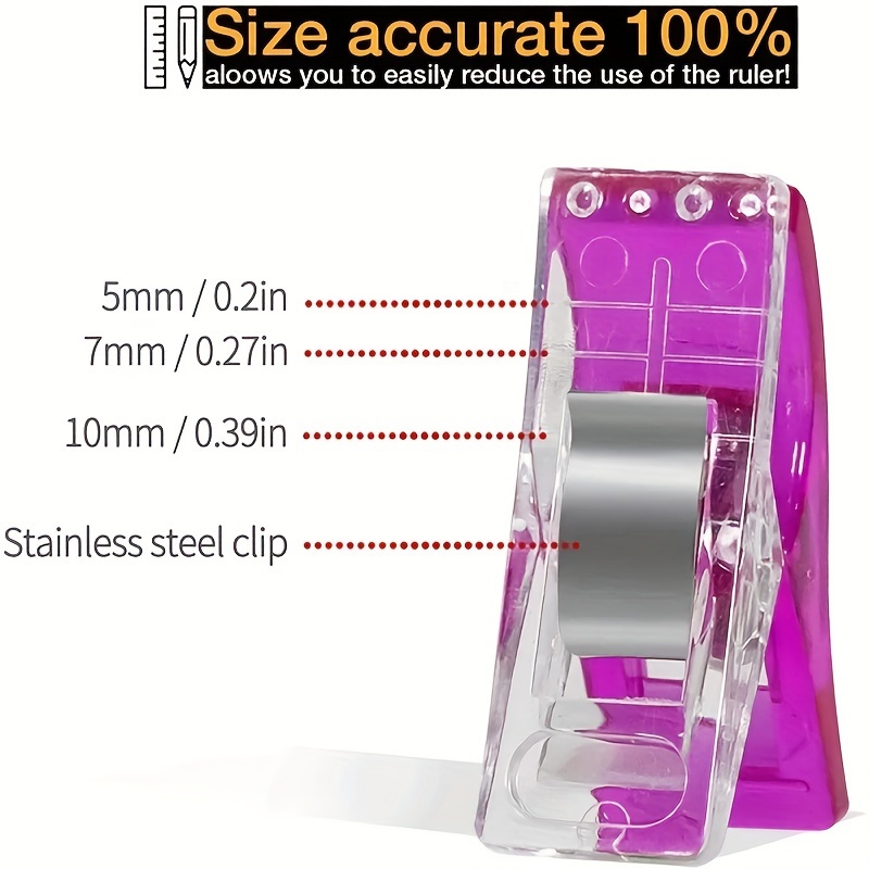 10/30/50/100PCS Sewing Clips Colorful Clips Multipurpose Plastic Craft Crocheting Knitting Safety Clothing Clips for Fabric