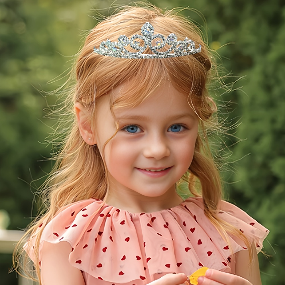 1-teiliger süßer Kronen-Haarreifen für Kinder als Geburtstagsgeschenk für Mädchen