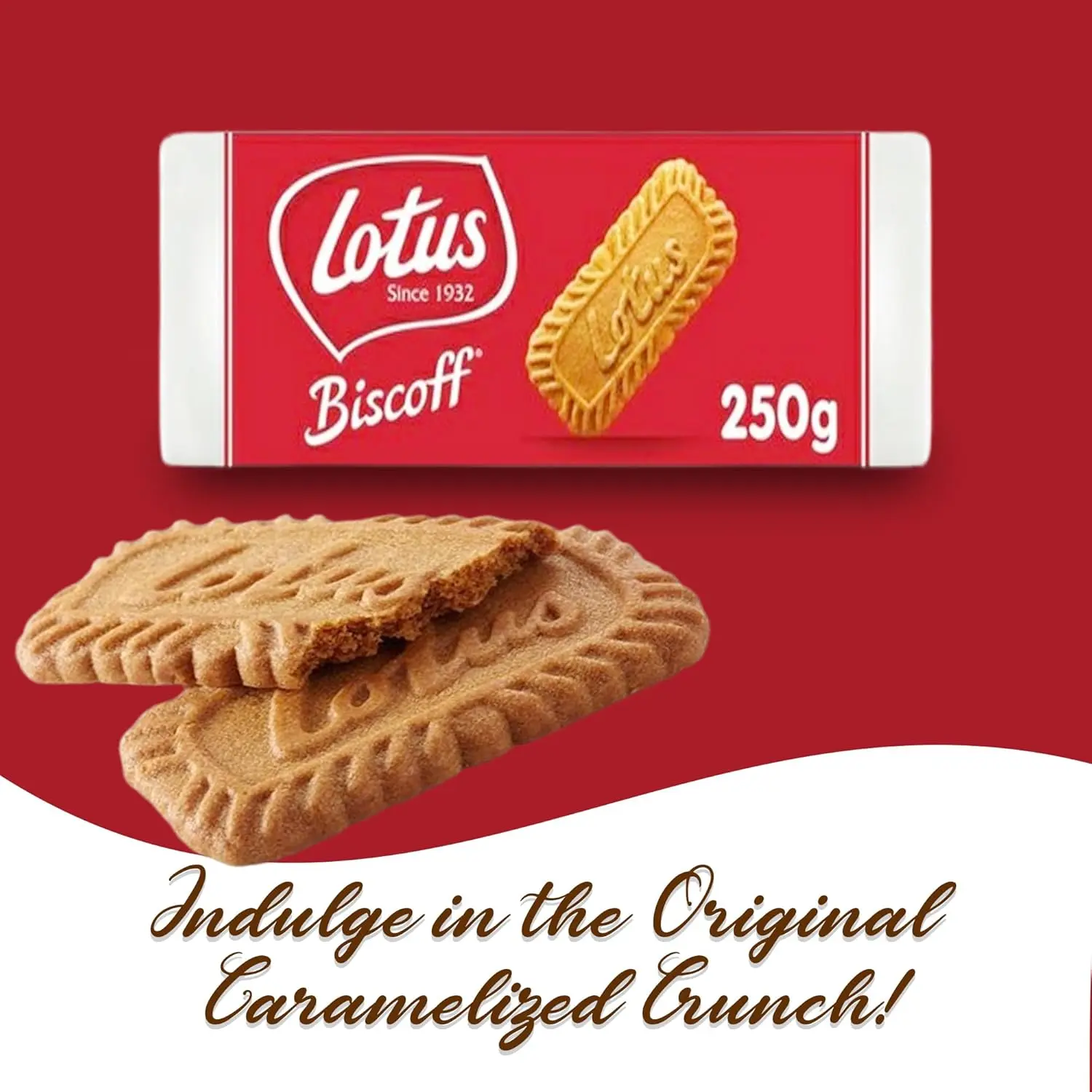 Lotus Biscoff Biscuits 26/5/25 © 10*250g