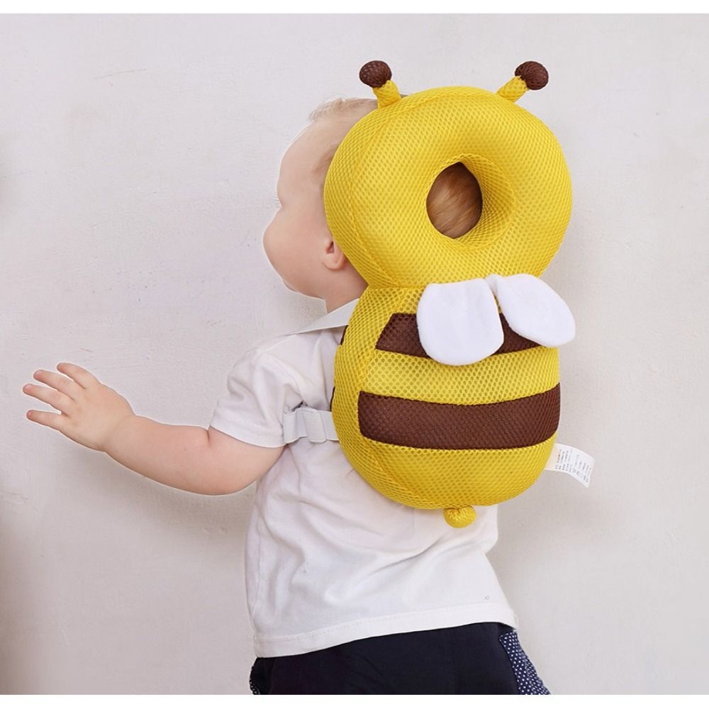 Head Back Protector Baby Protect Pillow Learn Walk Head Protector Cushion Anti Fall Backward Cap Carry Cartoon Kids Safe Bibi