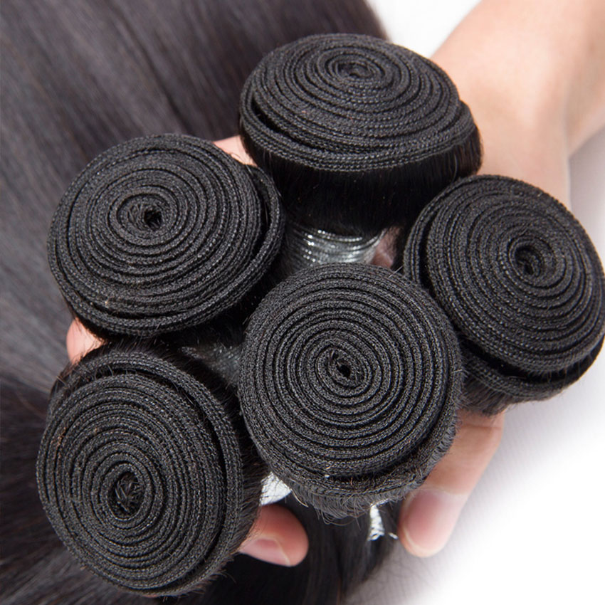 ブラジルのバッチ織りレミーナチュラルストレートナチュラルエクステンション,人毛,30 32インチ,100% un処理なし,エクステンション,12aバッチ