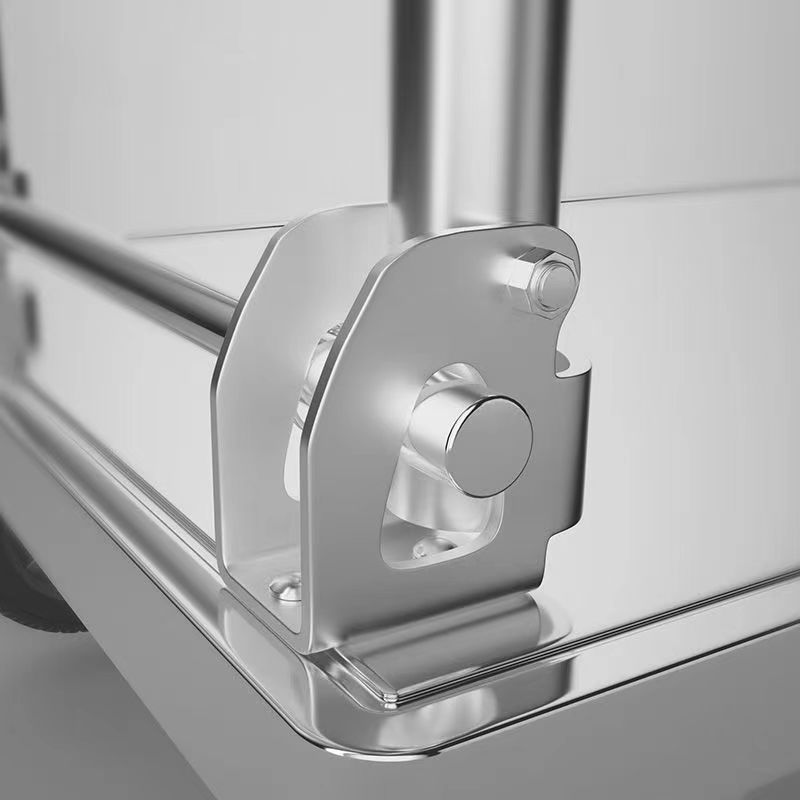 Stainless steel trolley trolley trolley flat trolley stainless steel trolley flat trailer