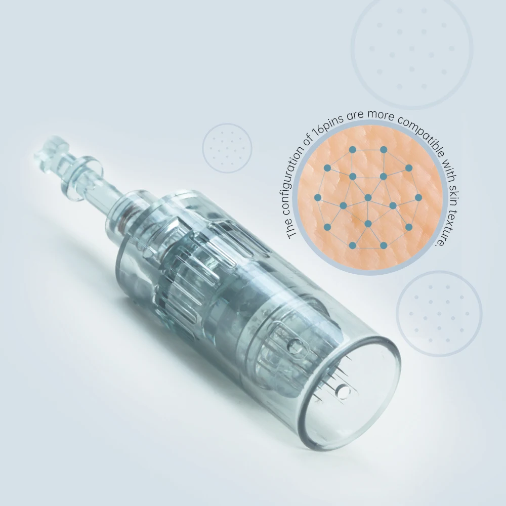 Cartuchos de agulha Derma Pen, Cabeça de substituição, Nano Needle, MTS Micro Needling, M8 Derma Pen, Microneedling, 50pcs