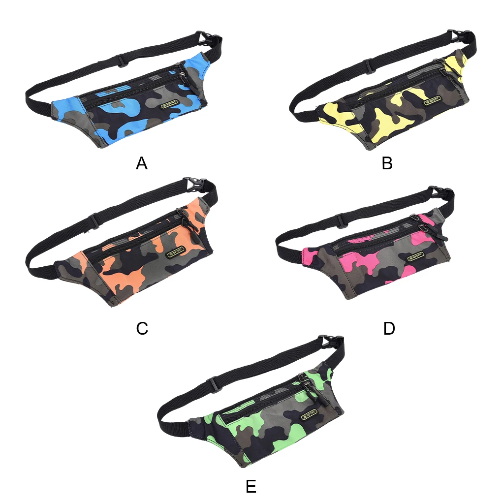 Elegante e conveniente moda pacote de cintura para meninos meninas e crianças viagem portátil meninos meninas crianças com camuflagem fanny pacote