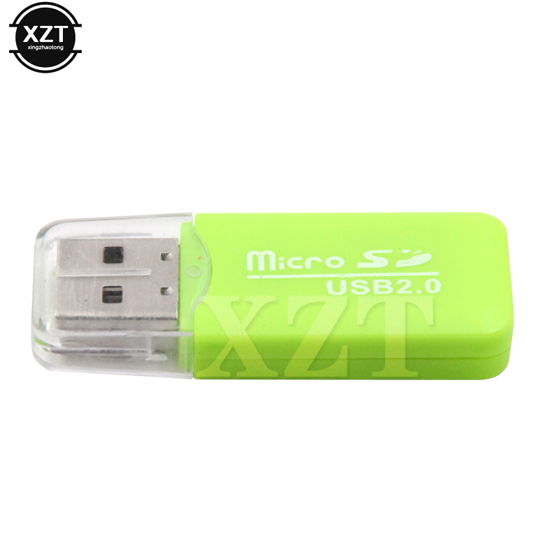 Tragbarer USB 2,0 Kartenleser Adapter Mini Smart Speicher kartenleser für Micro SD TF Karte für Handy Computer Laptop