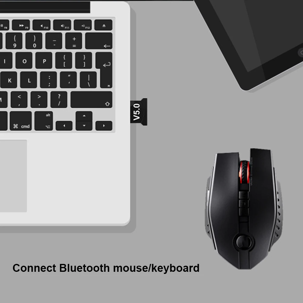 USB Bluetooth-compatible 5.0 Adapter Drive-Free Wireless Audio Transmitter Receiver Fast Speed Dongle For Home Computer PC Lapto