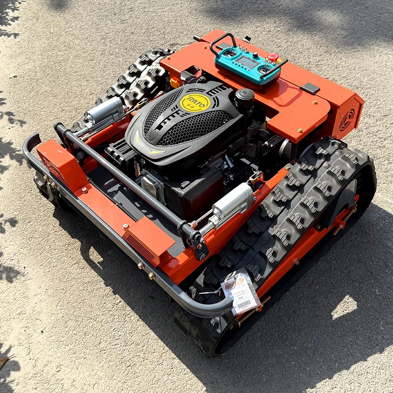 Aangepaste automatische grasmaaier met afstandsbediening, 800 mm 4wd grasmaaier met afstandsbediening