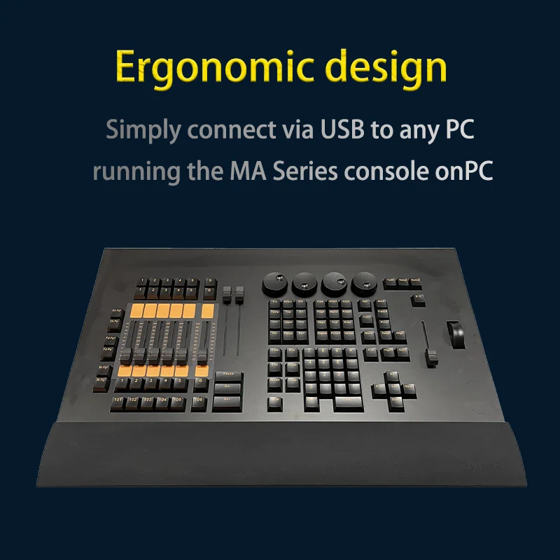 MA2 Command wing Console sterownik oświetlenia scenicznego dmx512 dj lighting console With Flight Case For DJ Disco Moving Head Beam Wash