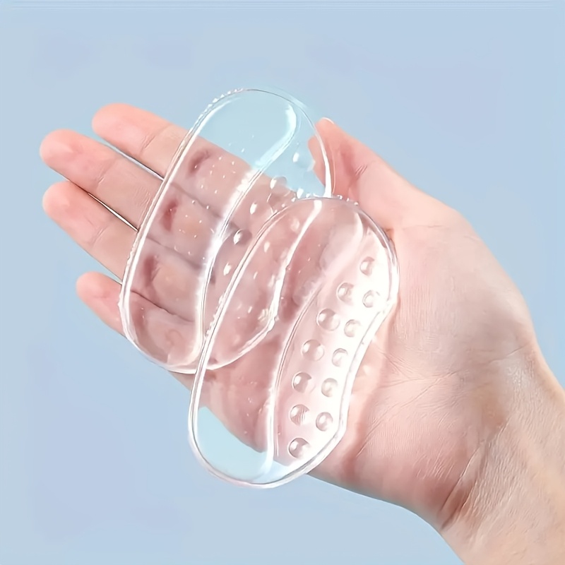 1 par de apertos de calcanhar de silicone adesivos de calcanhar para mulheres homens anti deslizamento almofadas de calcanhar inserções antiderrapantes almofadas pé calcanhar cuidados protetor