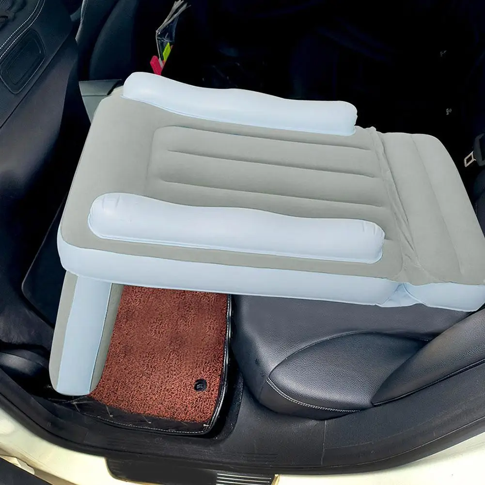 Cama de avião inflável para crianças, extensor de assento de avião para bebê, colchão de dormir reforçado para viagem, carro, viagem na estrada