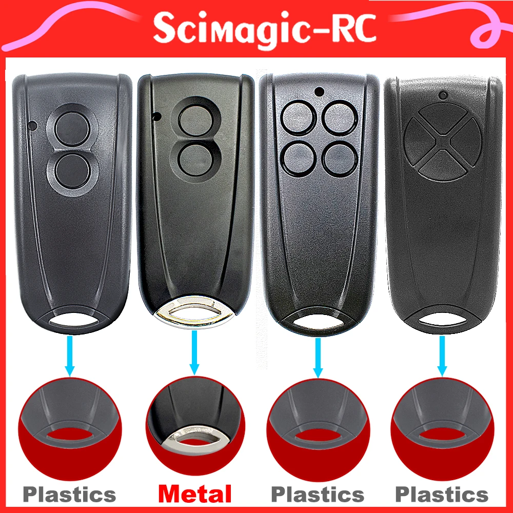 1-3 piezas. HORMANN ECOSTAR RSC2 RSE2 RSC2-433 RSE2-433 433.92MHz Código rodante Garaje Control remoto Controlador de comando Transmisor