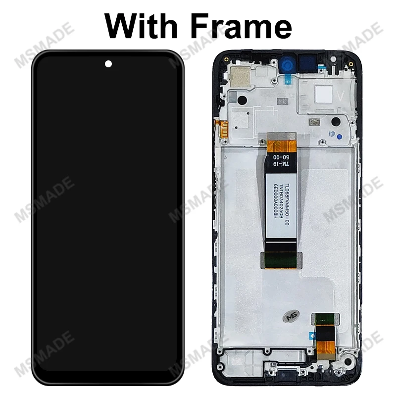 Chioce para Xiaomi Redmi 12 LCD 23053RN02I Panel táctil montaje de pantalla digitalizador para Redmi 12 pantalla 23053RN02Y piezas de repuesto