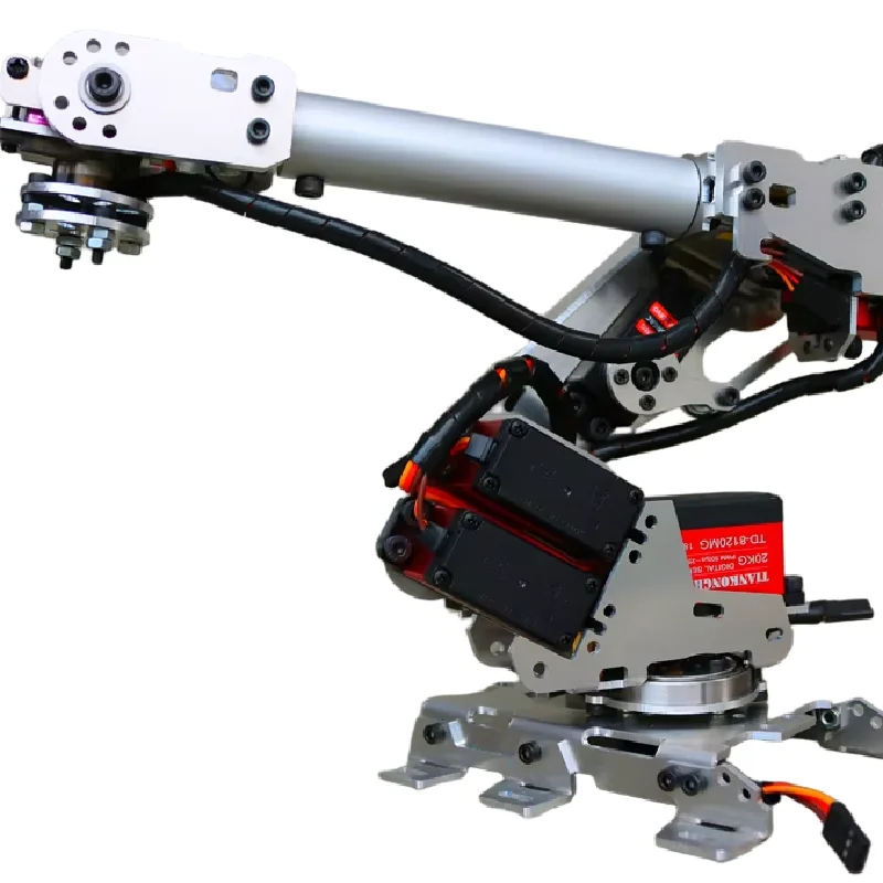 7 Dof Manipulator-Roboterarm mit großer Saugluftpumpe für Arduino Robot Multi-Dof Mindustrial Robotic Model 6-Achsen-Roboterarm