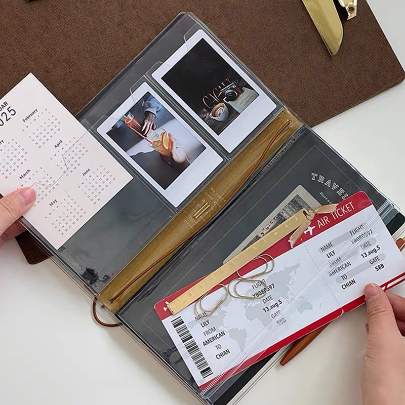 TN Passport book Travel Notebook High Quality Diary journal notebook  American retro Business Office School Meeting Notepad