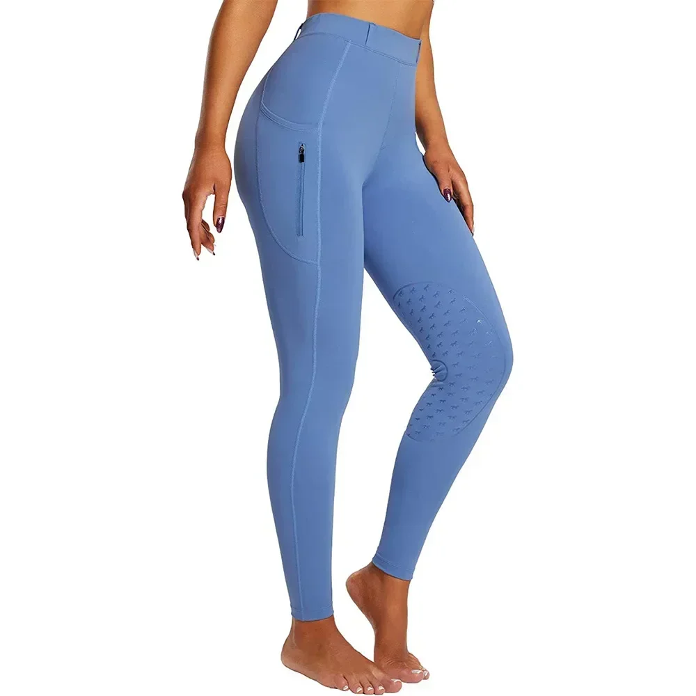 Pantaloni equestri da donna Leggings da equitazione in silicone Pantaloni da equitazione Abbigliamento da equitazione femminile