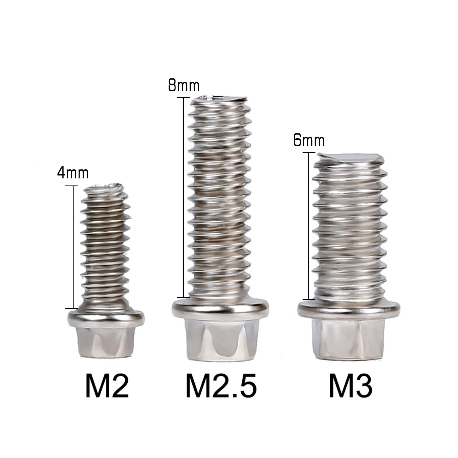 INJORA M2 M2.5 M3 Thép Quy Mô Beadlock Vòng Ốc Vít 1.9 2.2 Vành Bánh Cho 1/10 RC Xe Bánh Xích Xe TRX4 Trục SCX10 AXI03007 VS4-10