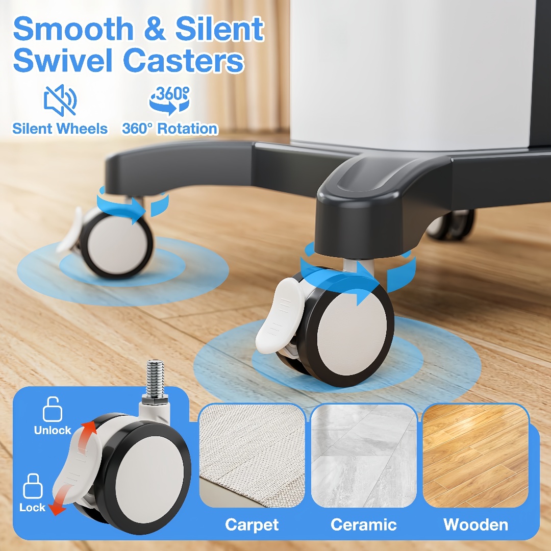 Furniture For Aesthetics Multi-Purpose Cart Wheels Welding Trolley Sheet Metal Professional Salon Dental Clinic Mobile Rack Tool