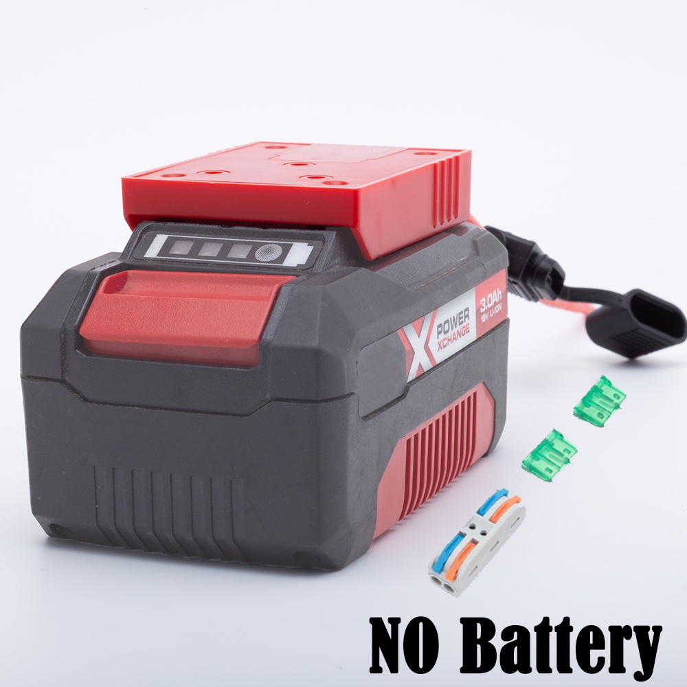 Adaptador de batería DIY para herramientas eléctricas Ozito PXC, adaptador de batería de litio de 18V (agan versiones con y sin interruptor)