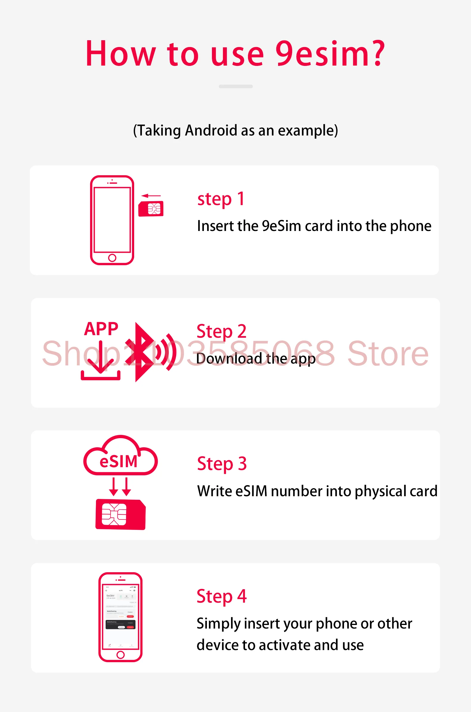 9eSIM V2 Version Write Card Esim to Sim Physical Card Advanced Version Card Reader Supports Reading and Writing 5ber Cards