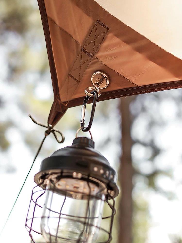 Crochet magnétique puissant pour l'extérieur, tente de lucarne, boucle magnétique forte, crochet de lumière de Camping polyvalent, boucle d'alpinisme D