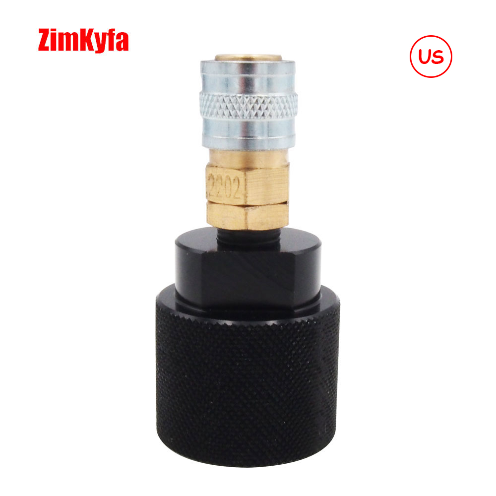 HPA Air Refill Charging Adapter Magazine Adapter Female Male 2202 Foster Quick Disconnect Coupler Plug  for Air Tool