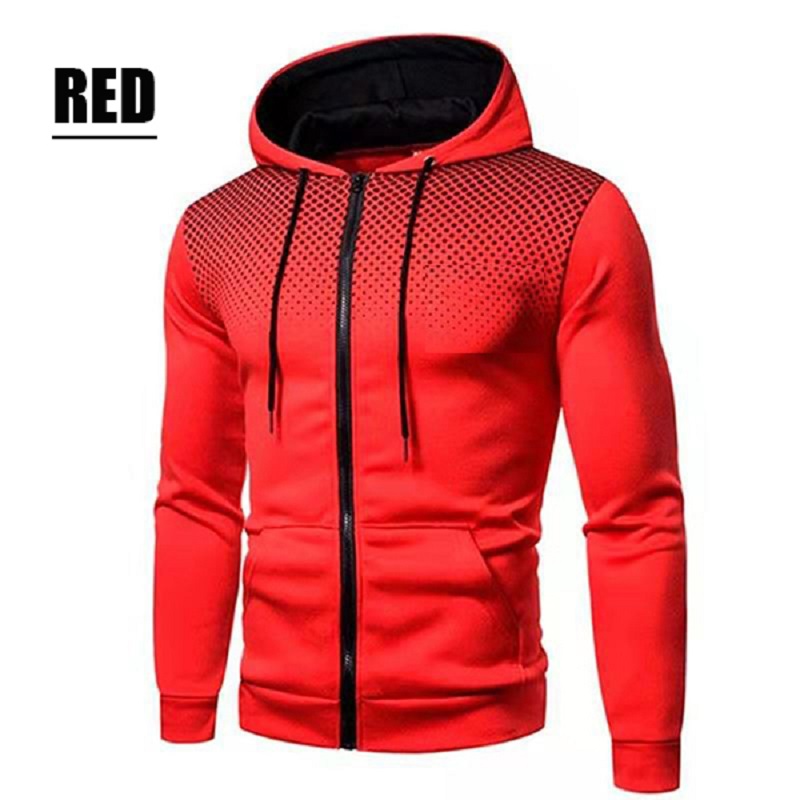 남성용 가을, 겨울 캐주얼 자켓 포켓 인쇄 스웨터 Sportwear가있는 모든 엘리트 레슬링 지퍼 까마귀
