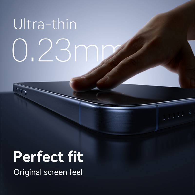 Joyroom 1/2/3pcs Tempered Glass For iPhone 16 15 14 13 12 11 Pro Max Screen Protector For iPhone 16 Full Screen Protective Glass