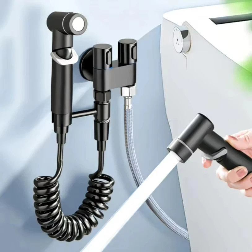 Toiletreiniging Toilet Koud water Draagbaar toilet Toiletspray Toiletaccessoires Handheld badkamerwastafel Toilet Mate