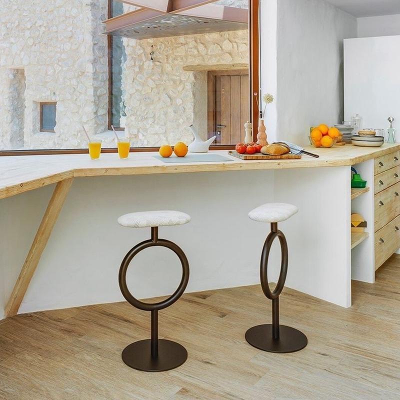 Chaises de Bar Design chaises hautes modernes Art tabourets de cuisine de luxe minimalisme chaise intérieure accessoires de maison créatifs barres de maison