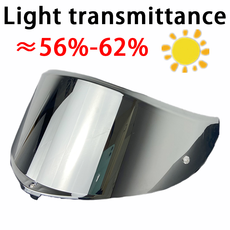 K6S Viseiras Capacete шлем, козырек для лица, лобовое стекло для AGV K6, высокая прочность, прочность, солнцезащитный козырек, процесс гальваники